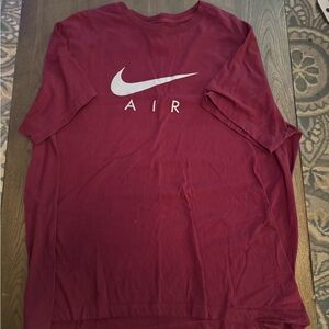 Nike Men's Burgundy Air Tee